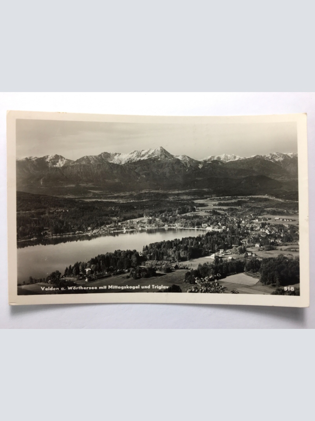 Velden am Wörthersee mit Mittagskogel und Triglav 11028