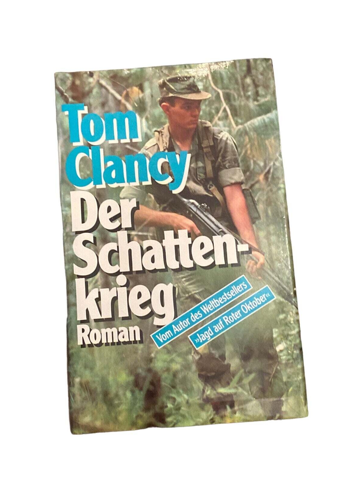 4154 Tom Clancy DER SCHATTENKRIEG: ROMAN HC Scherz Verlag