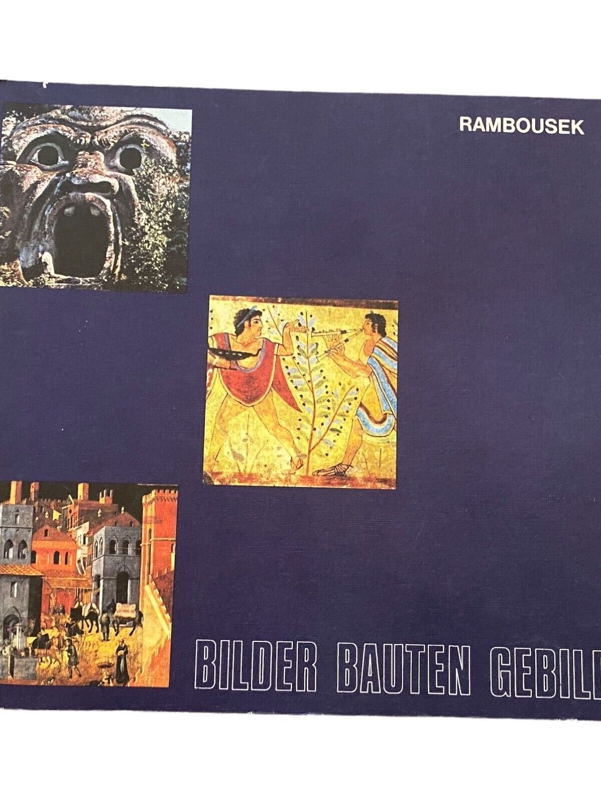 2601 Friedrich Rambousek BILDER BAUTEN GEBILDE BAND I