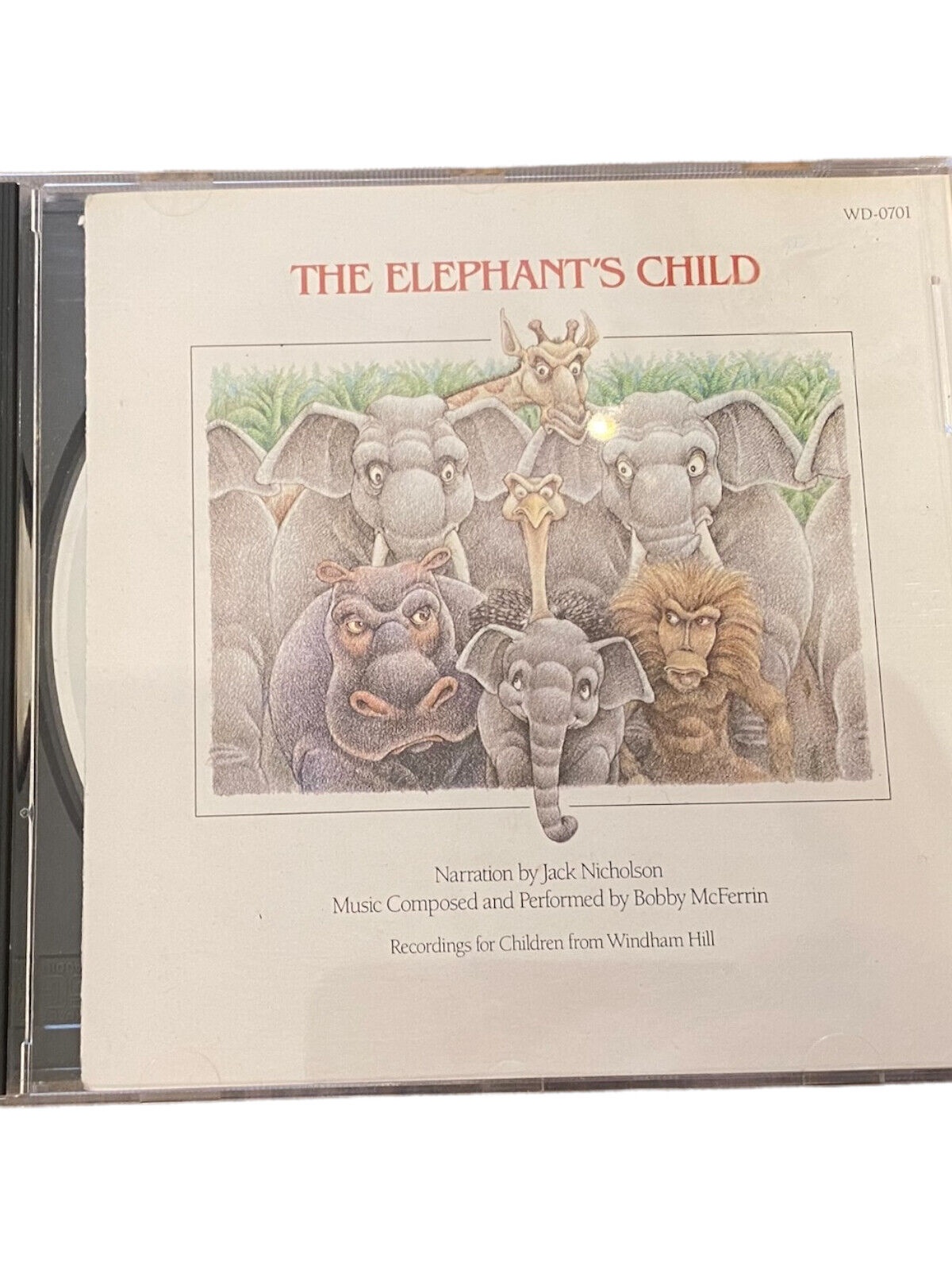3075 Jack Nicholson Bobby McFerrin THE ELEPHANT'S CHILD HC