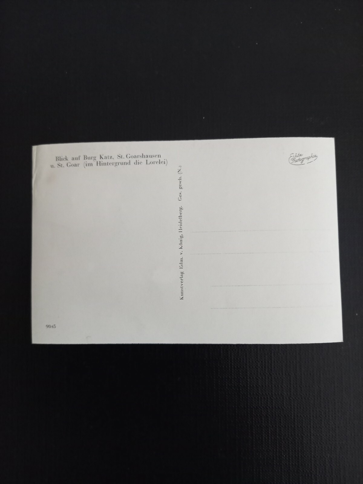 Burg Katz a.Rhein 400338 gr F