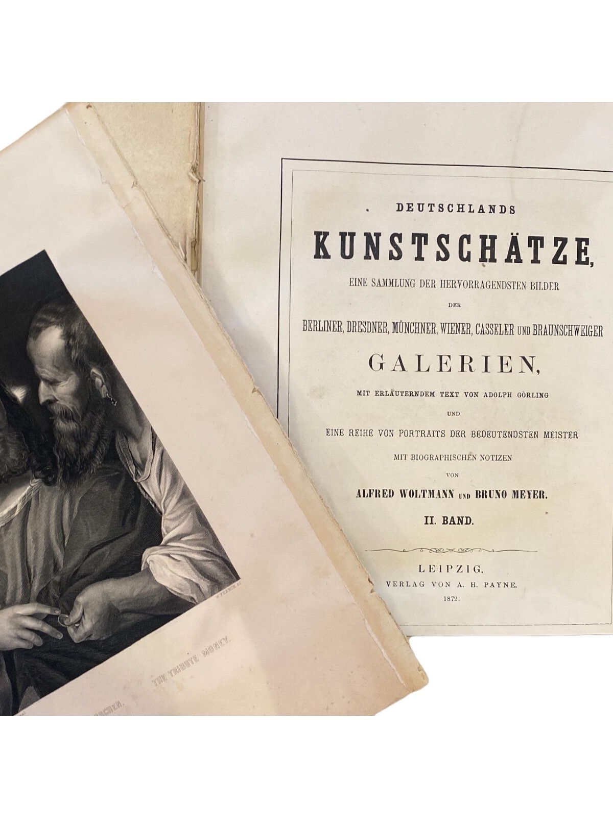 3234 Adolph Görling (et al.) DEUTSCHLANDS KUNSTSCHÄTZE II. BAND HC +Abb