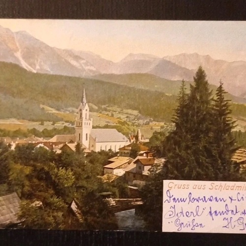 Schladming Kirche Liezen Steiermark Ort Gr 5539 D