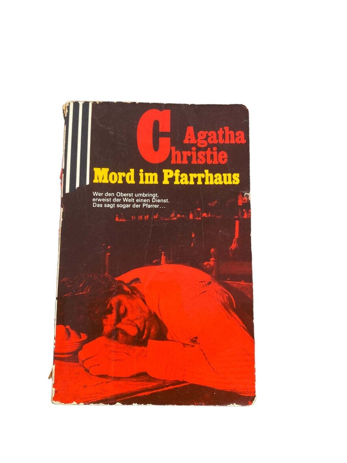 Agatha Christie MORD IM PFARRHAUS Roman Scherz Klassik+Abb