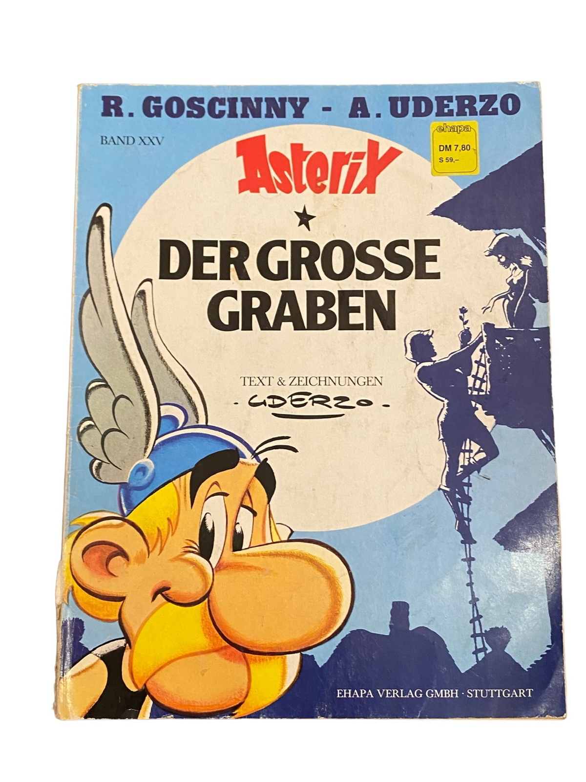 3864 A. Uderzo ASTERIX: DER GROSSE GRABEN (BAND XXV) +Abb
