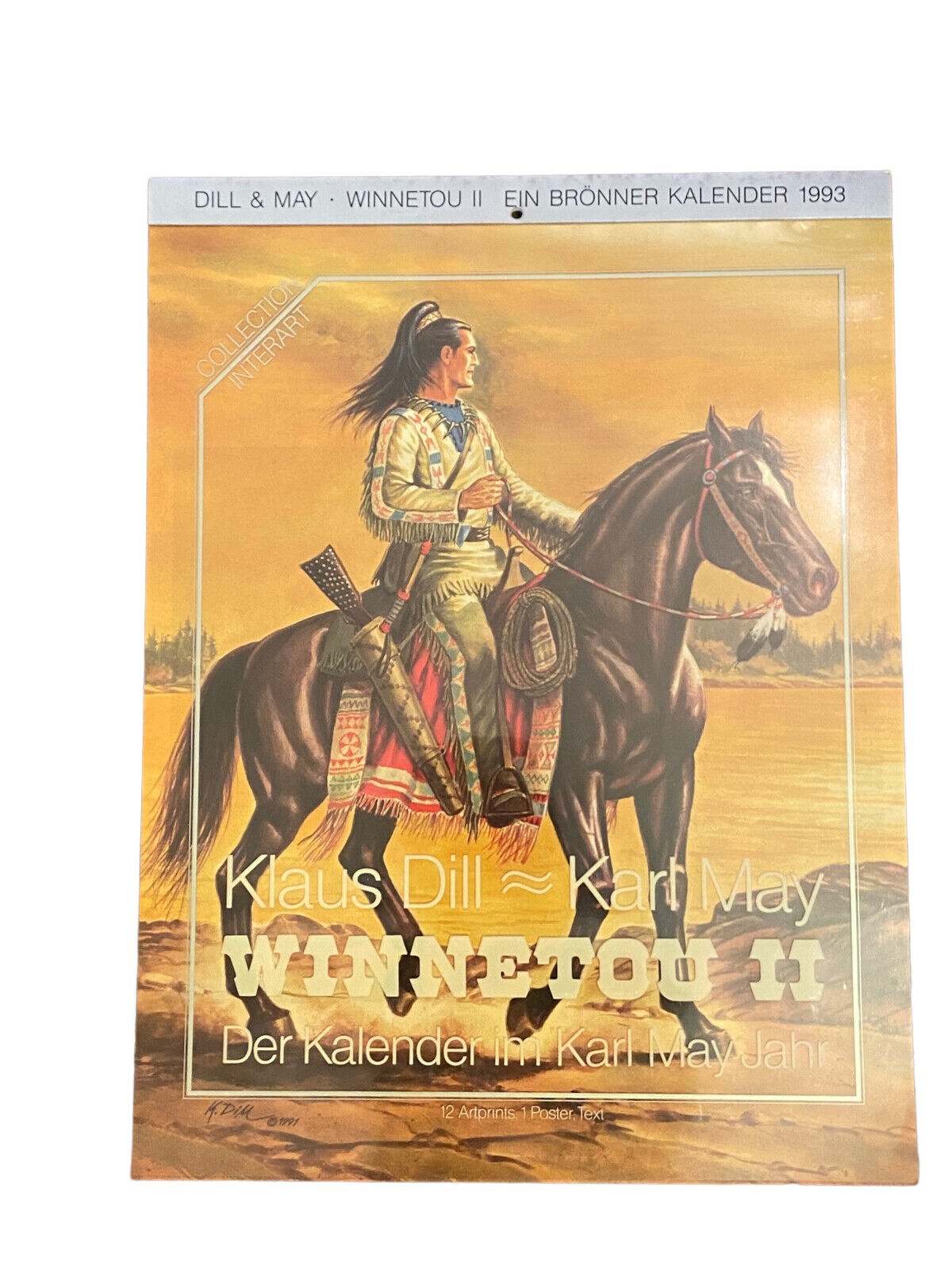 3881 Karl May WINNETOU II - DER KALENDER IM KARL MAY JAHR +Abb