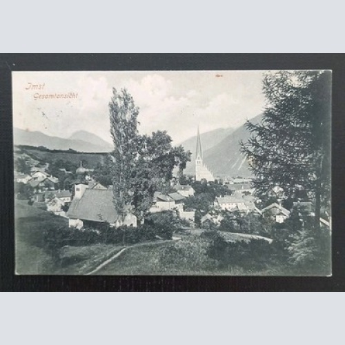 Imst Gesamtansicht Tirol Gr 5527 D
