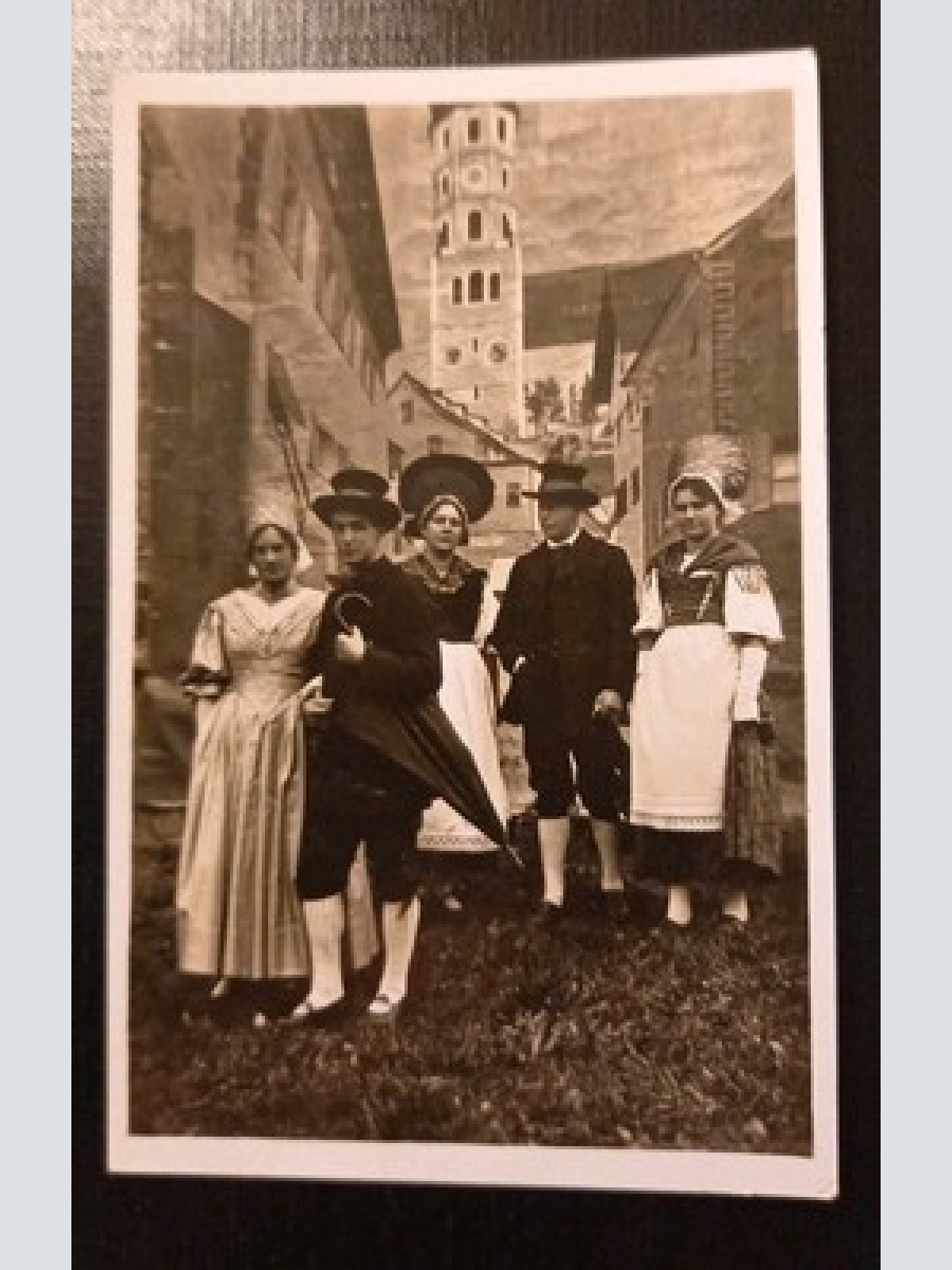 Bludenz Voralberg Volkstrachten Mann Und Frau 899 D Gr