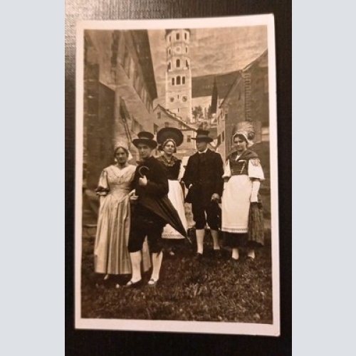 Bludenz Voralberg Volkstrachten Mann Und Frau 899 D Gr