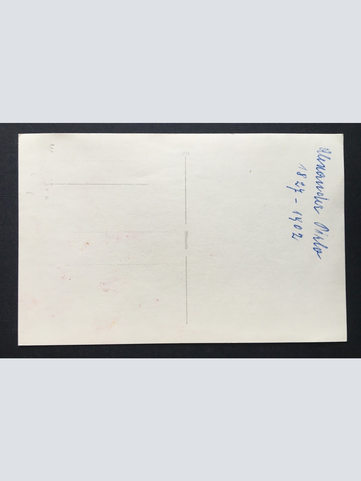 Alexander Pirlo (1827-1902) Porträt Mann Bart Anzug 400868 TH A