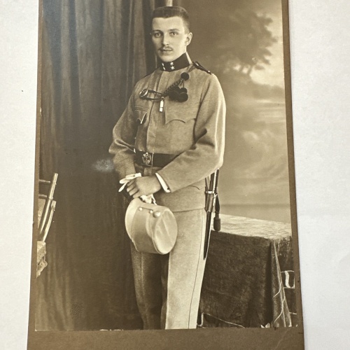 CAB Foto Sabinsky Soldat  Kaiserjäger Uniform  16,5 X 10 cm Wien 423994 J