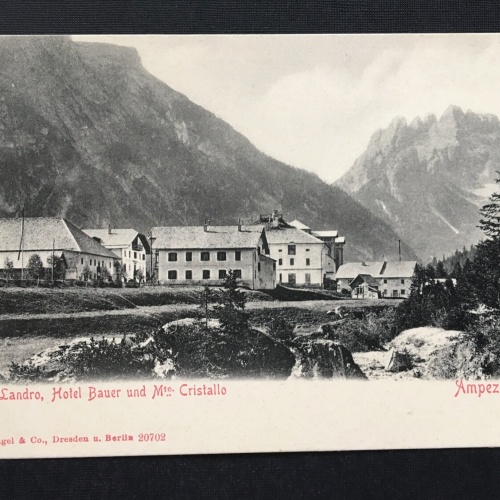 Landro Hotel Auer Monte Cristallo Ampezzotal Italien 400905 TH A