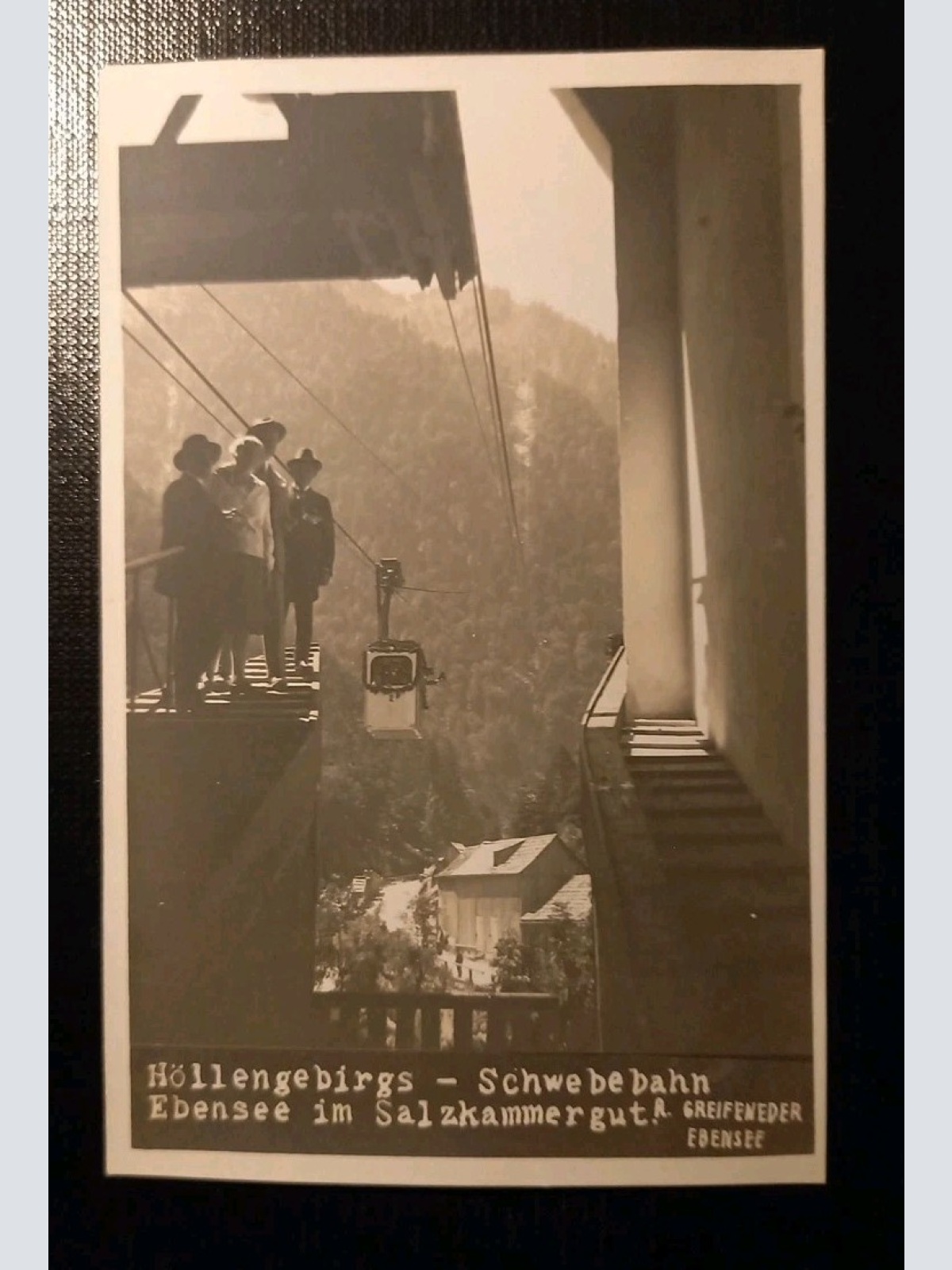 Höllengebirgs Schwebebahn Ebensee Im Salzkammergut Gr 734 J