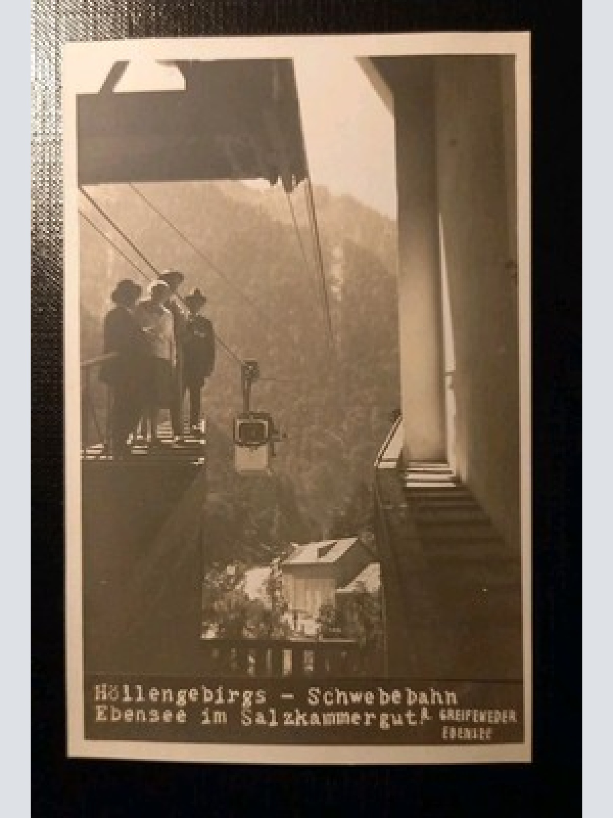 Höllengebirgs Schwebebahn Ebensee Im Salzkammergut Gr 734 J