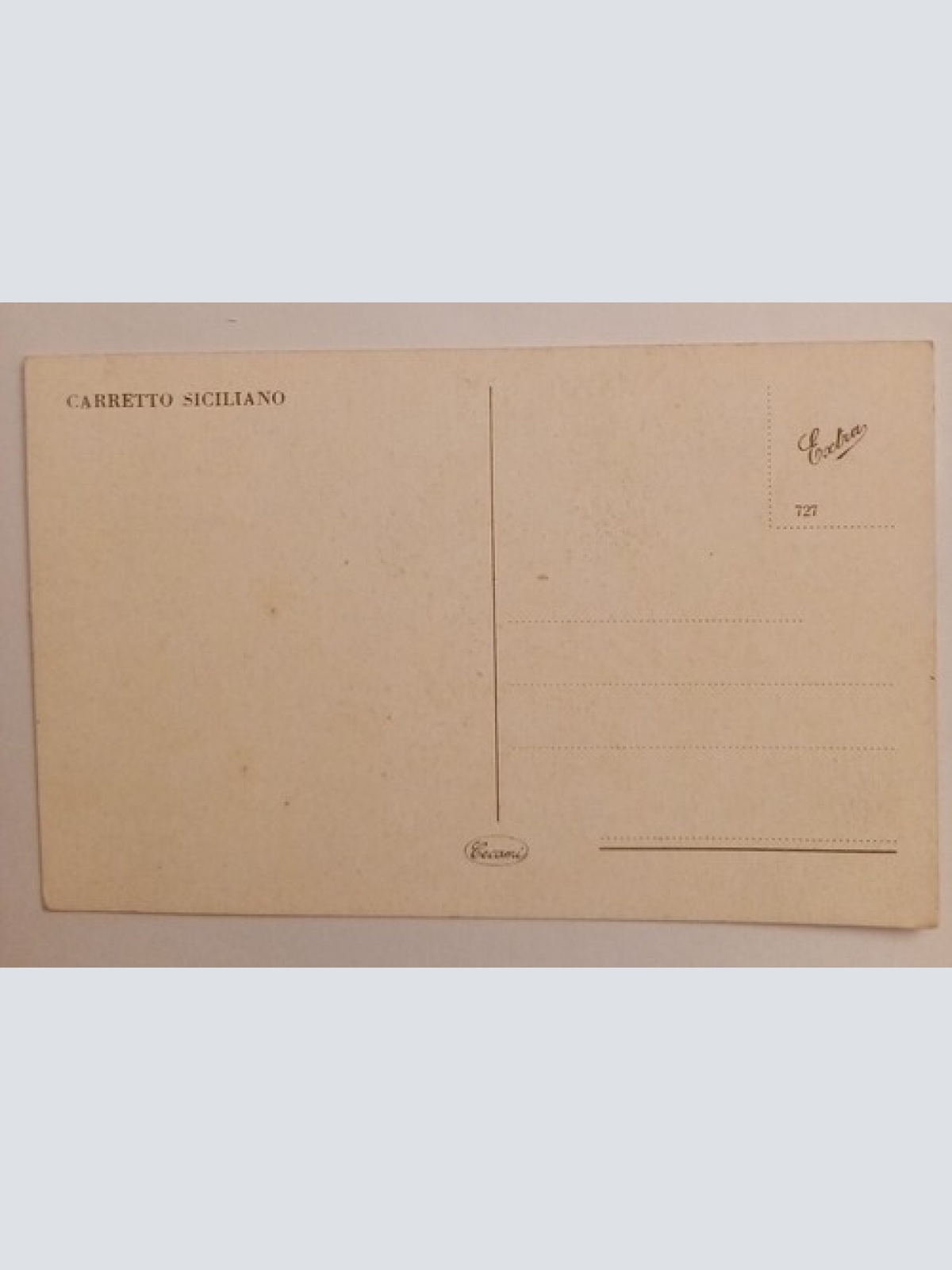 Carretto Siciliano Sizilien 500066A gr D