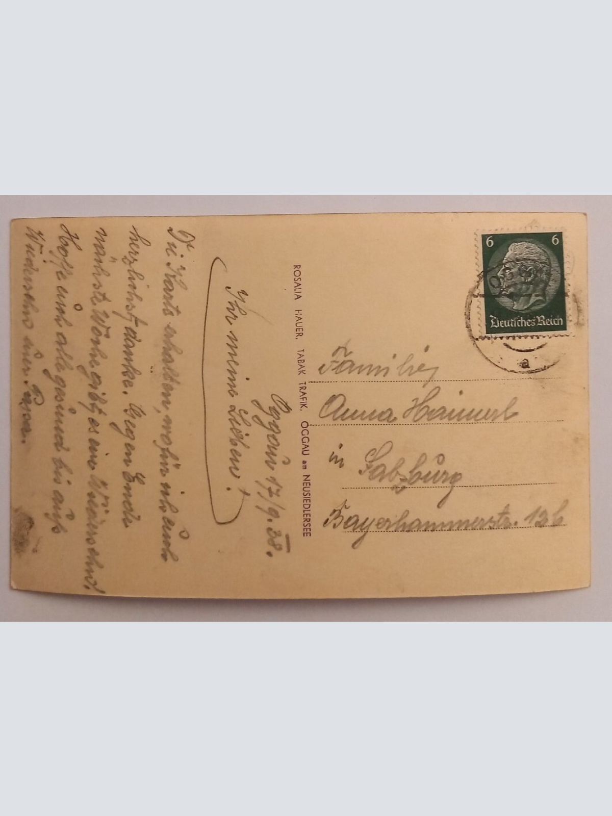 Oggau am Neusiedlersee 500055A gr D