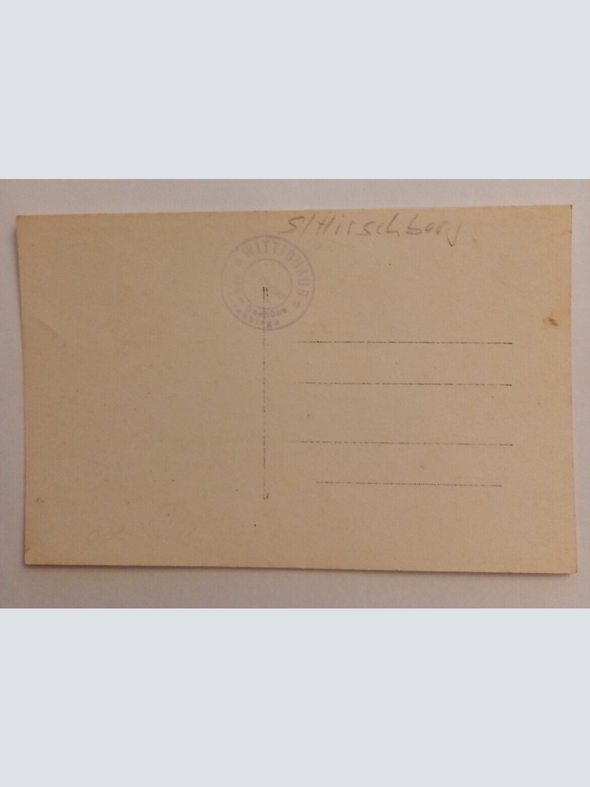 Wittighaus Isergebirge Weißbach Tschechien  500049A gr D