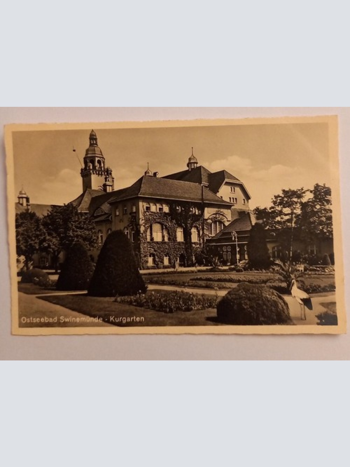 Ostseebad Swinemünde Kurgarten 500077A gr D