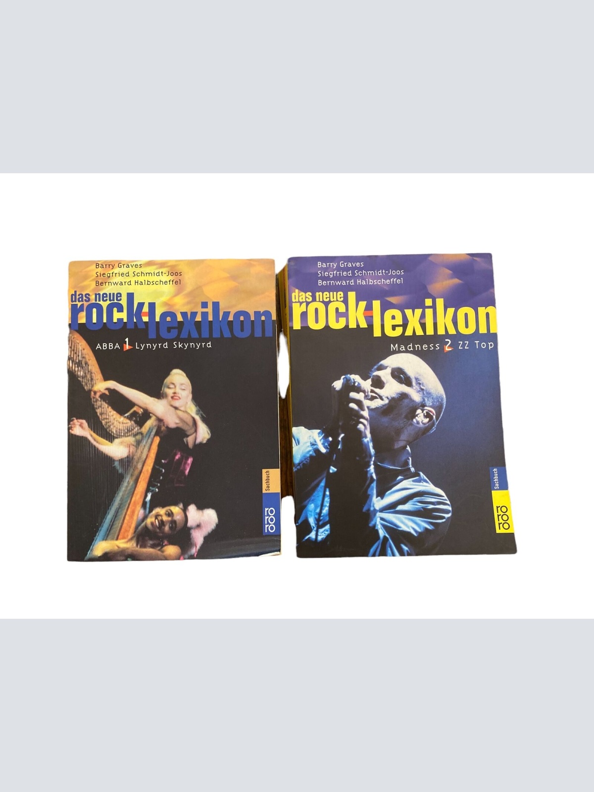 2192 Siegfried Schmidt-Joos DAS NEUE ROCK-LEXIKON BAND I UND II 2 Bde