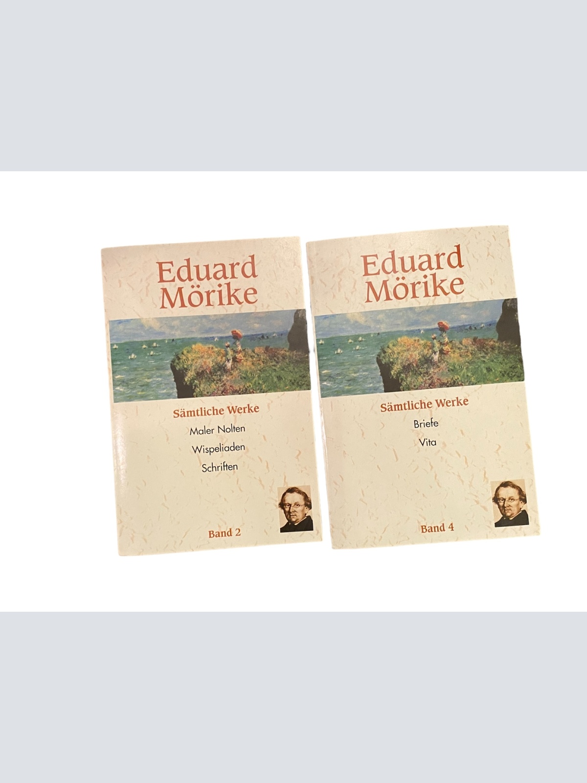 2281 Eduard Mörike SÄMTLICHE WERKE. BAND II, BAND IV 2 Bde