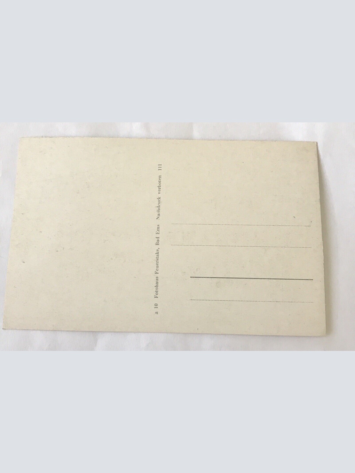 AK, Grußkarte, Rheinland Pfalz, Bad Ems, Kurviertel (110328 BW)