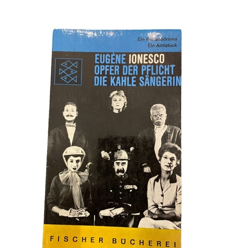 2822 Eugène Ionesco OPFER DER PFLICHT. DIE KAHLE SÄNGERIN