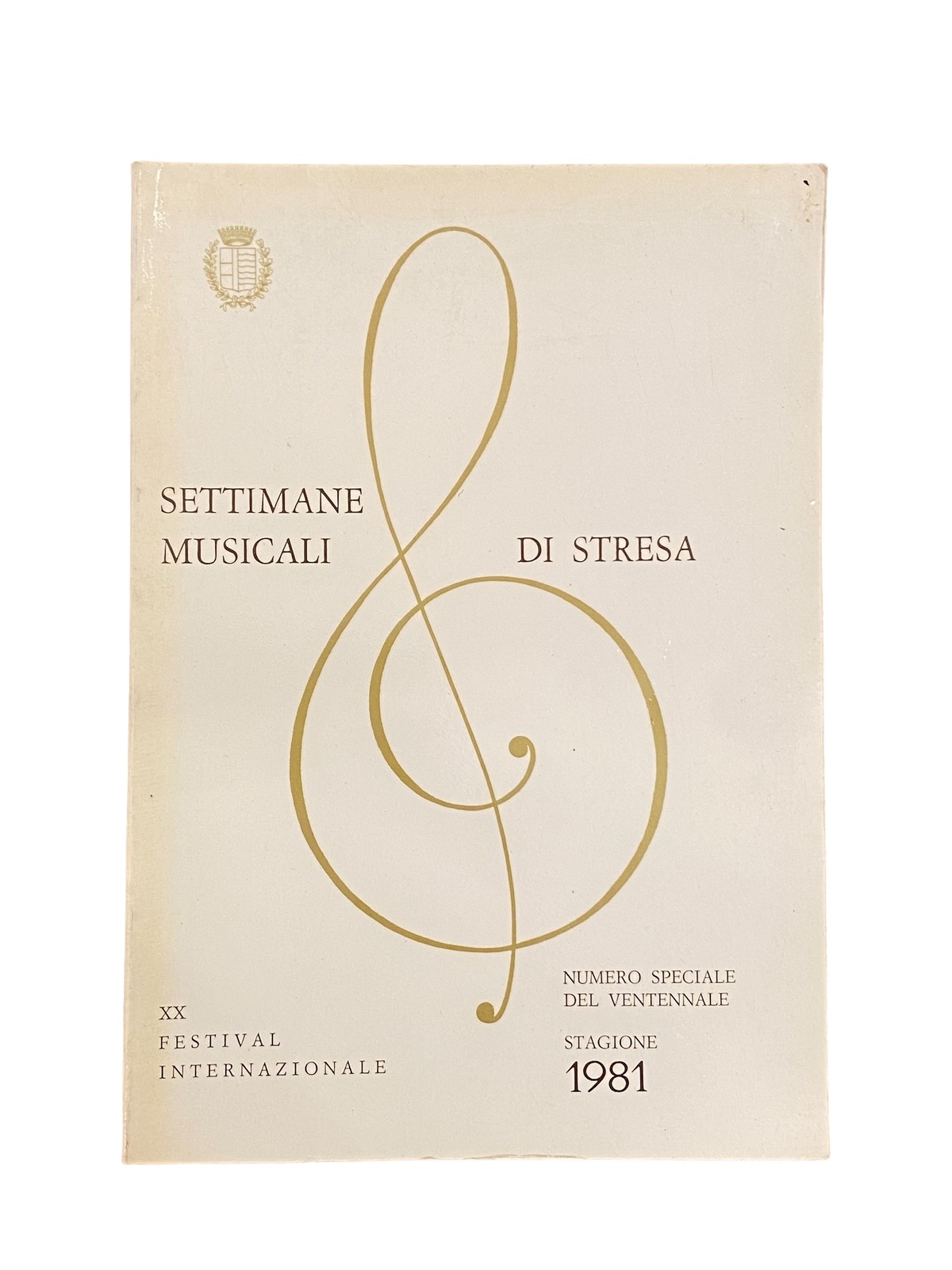2701 SETTIMANE MUSICALI DI STRESA STAGIONE 1981 + Abb