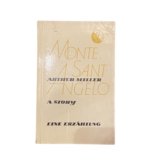2938 Arthur Miller MONTE SANT ANGELO ZWEISPRACHIG ERZÄHLUNG