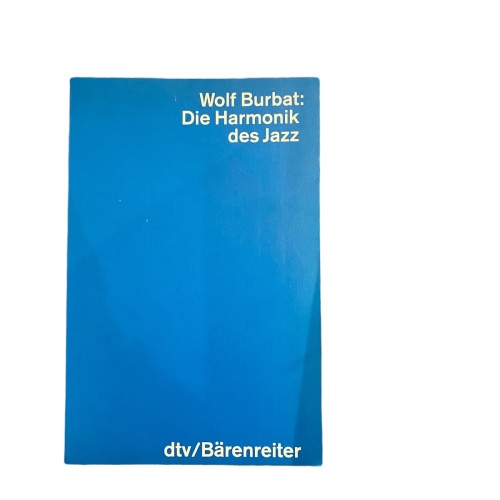 3196 Wolf Burbat DIE HARMONIK DES JAZZ +Abb dtv Bärenreiter
