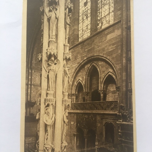 Strasbourg- Cathèdrale, Pilier des Anges. 556