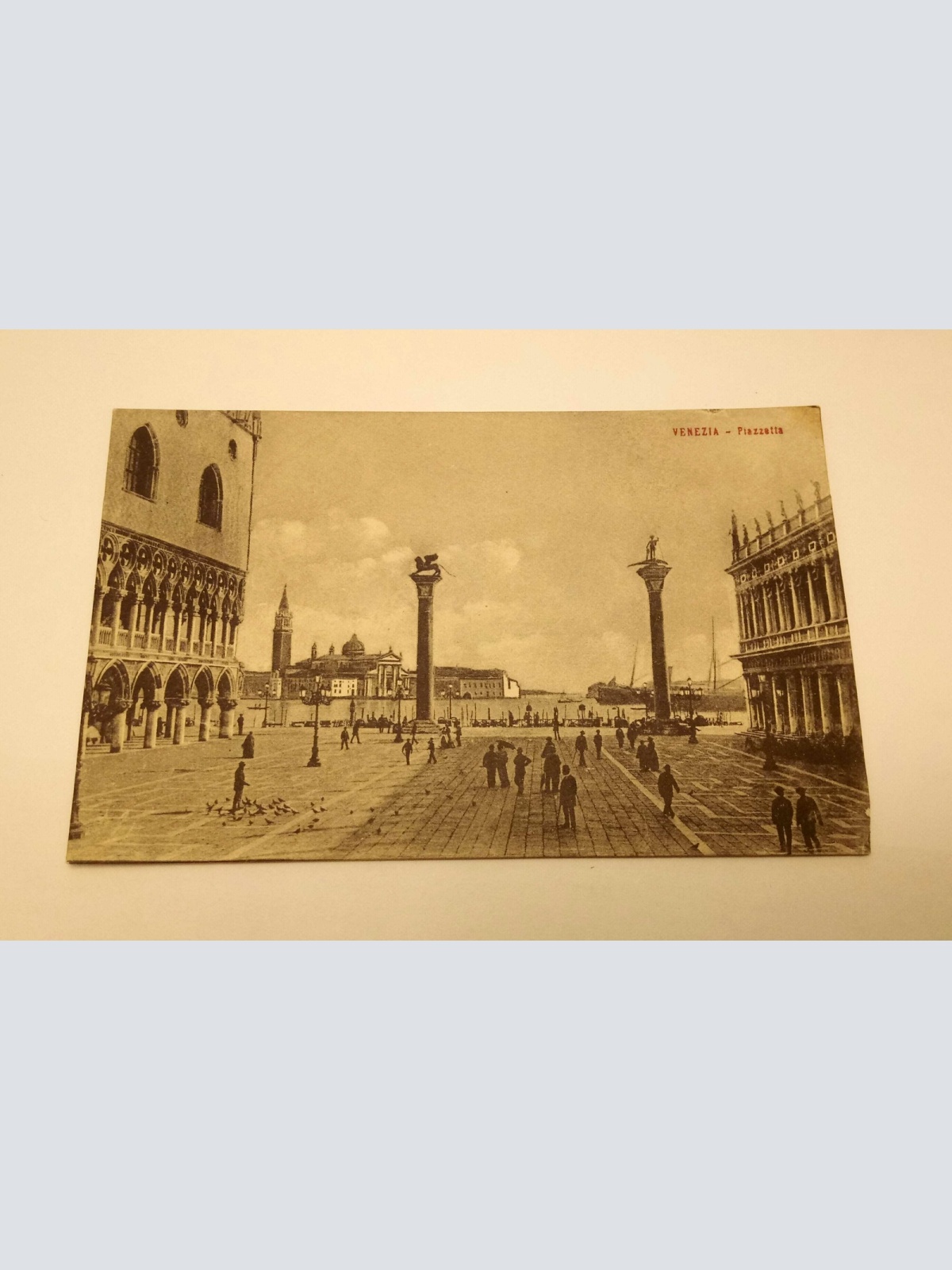 Venezia Venedig Piazzetta Piazza Platz Tauben 50322 Shit