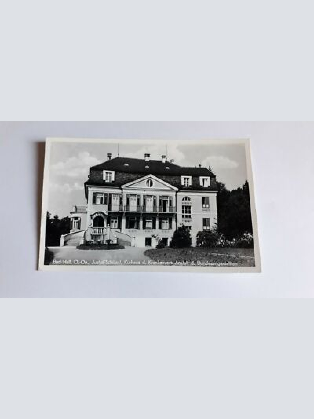 Bad Hall, O.-Oe., Justus-Schlössl, Kurh. d. Krankenvers.-Anstalt d. Bag. 12035