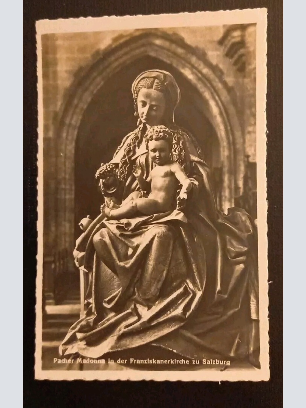 Salzburg Pacher Madonna In Der Franziskanerkirche 600656A gr K