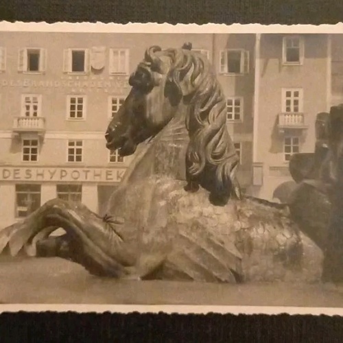 Salzburg Residenzbrunnen Landeshypothek 600661A gr K