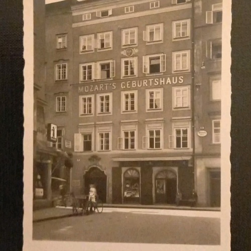 Salzburg Mozarts Geburtshaus 600640A gr K