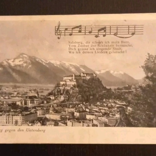 Salzburg Festung Untersberg 600666A gr K