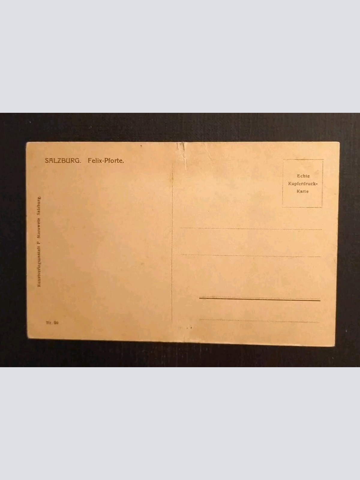 Salzburg Felix Pforte Kapuzinerberg 600648A gr K