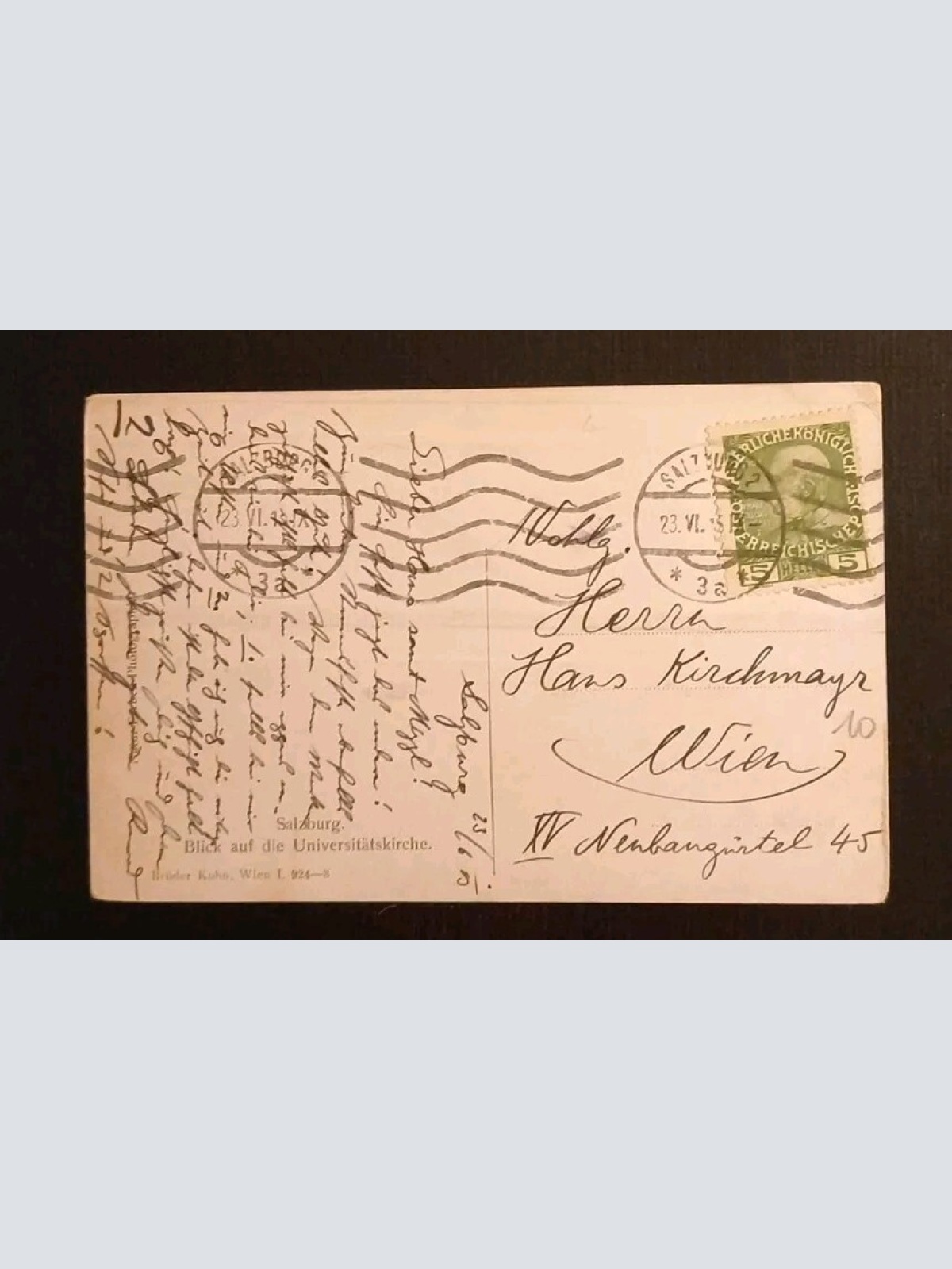 Salzburg Blick Auf Die Universitätskirche 600221A gr K