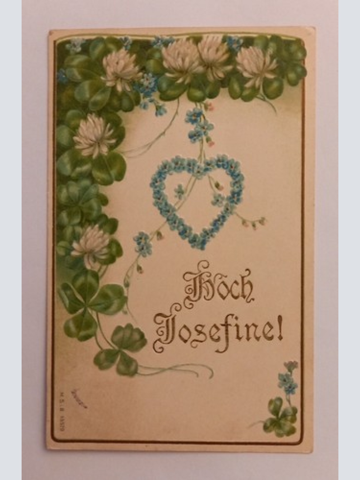 Künstlerkarte Hoch Josefine 600608A gr D