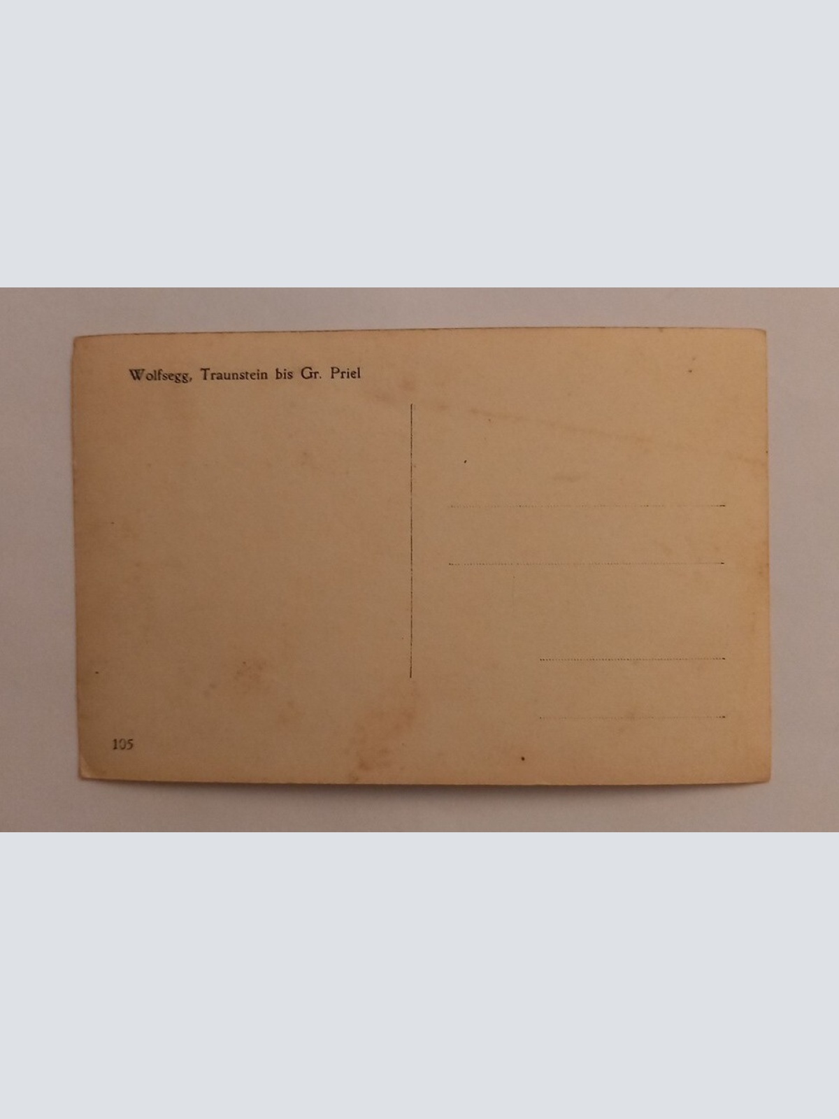 Wolfsegg am Hausruck Traunstein bis Gr.Priel 600610A gr D