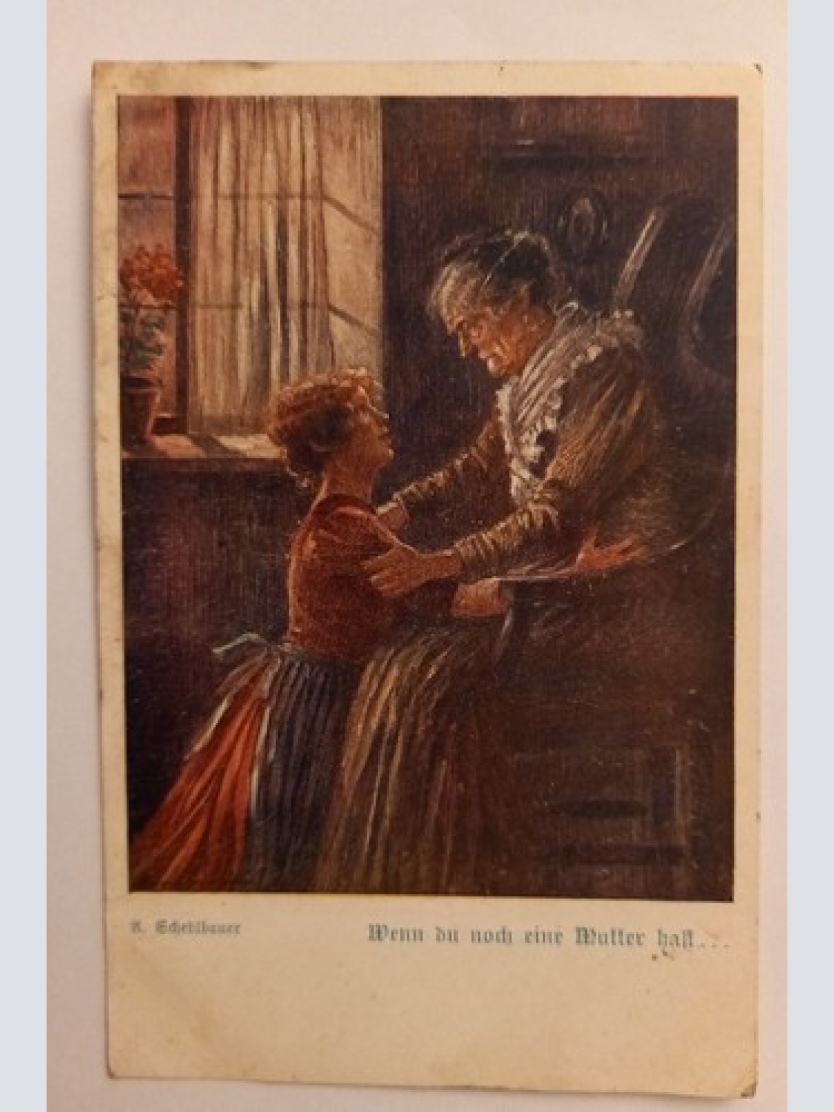 Künstlerkarte Wenn du noch eine Mutter hast Schedlbauer 500089A gr D