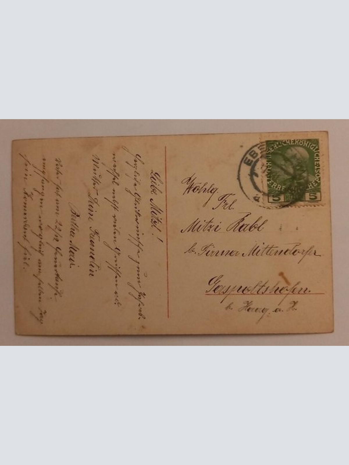 Künstlerkarte Prosit Neujahr Frau mit Glas 600606A gr D