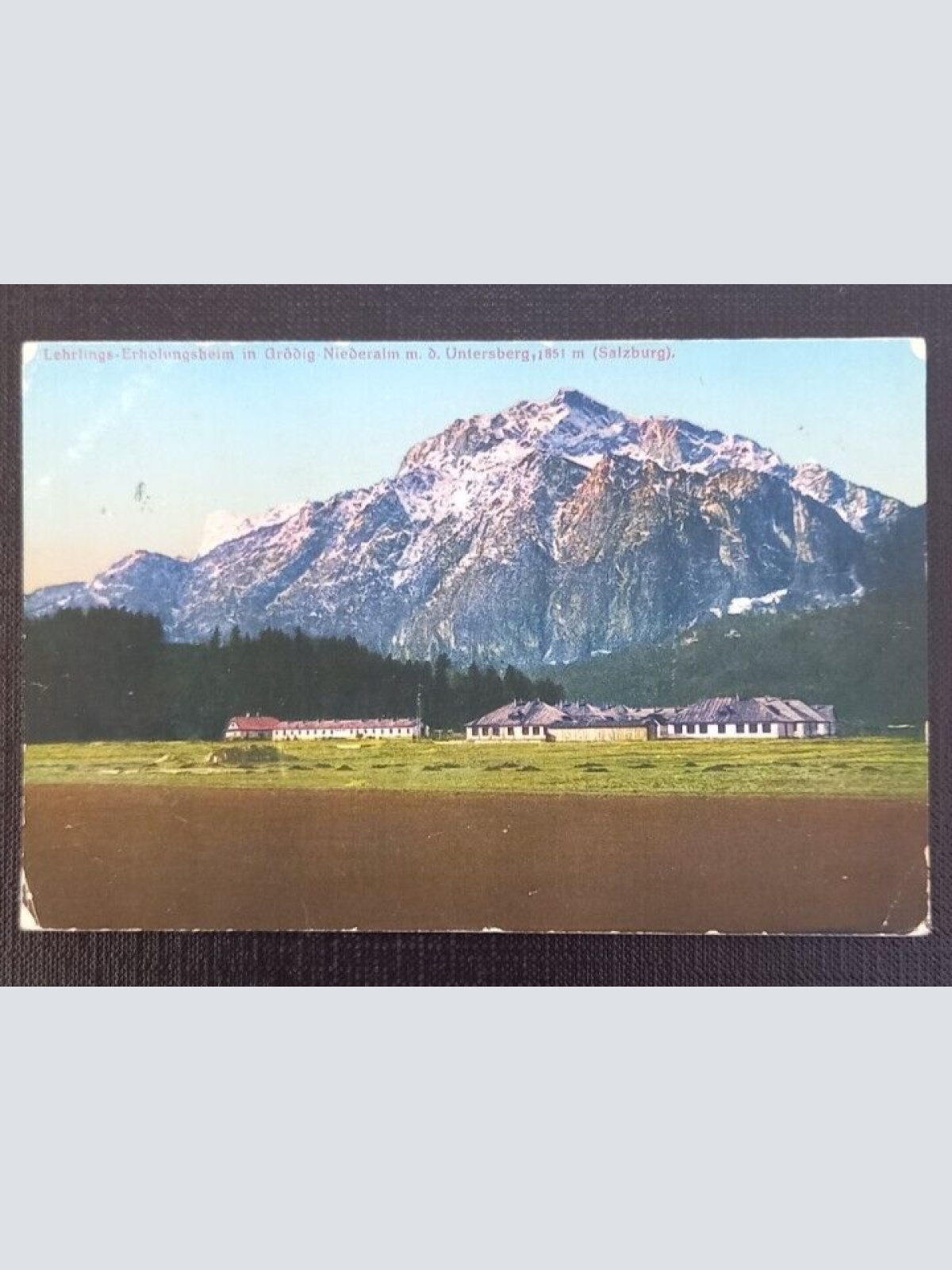 Salzburg Lehrlings Erholungsheim in Grödig Niederalm 600759A gr