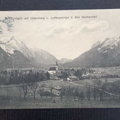 Salzburg Großgmain mit Untersberg 600764A gr