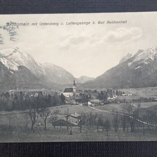 Salzburg Großgmain mit Untersberg 600764A gr