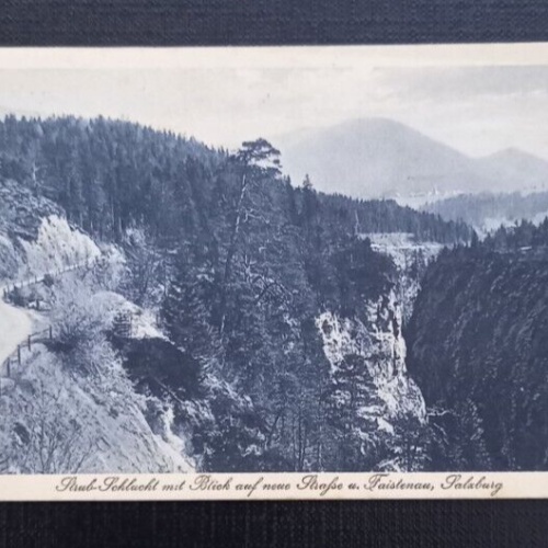 Salzburg Strub Schlucht Faistenau 600732A gr