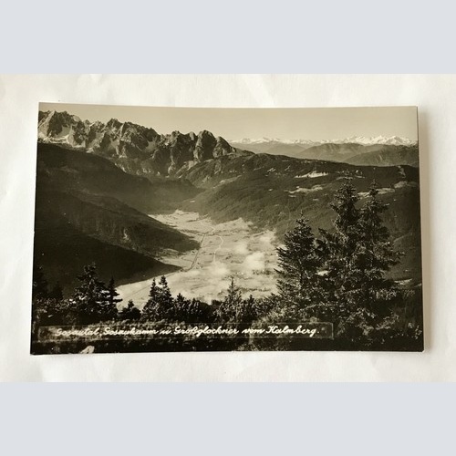 AK, Bad Golsern, Gosautal, Gosauklamm, Kalmberg, Großglockner (110276 BW)