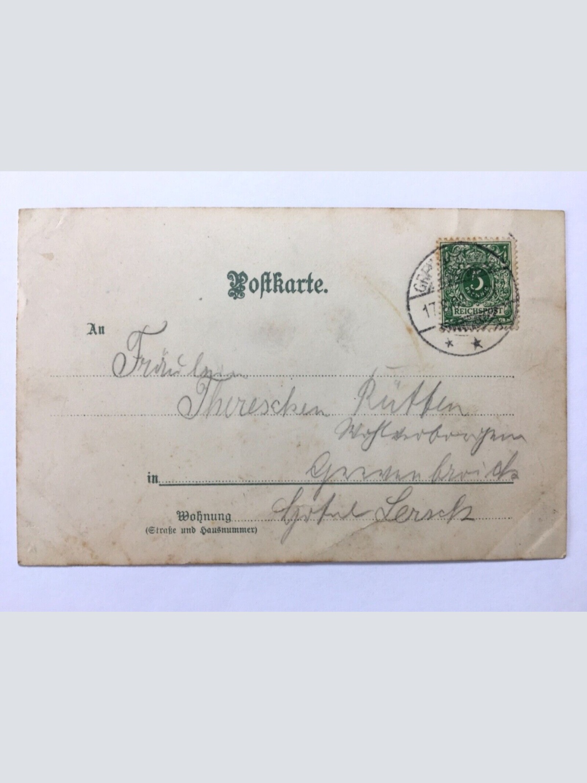 Veilchen - Blumenstrauß Blumenstock - Künstlerkarte 110051 TH