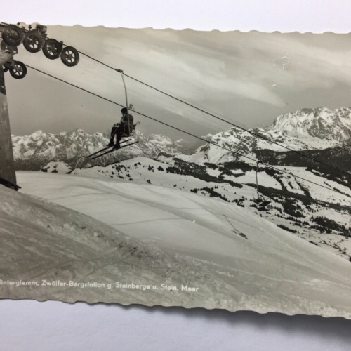 Saalbach-Hinterglemm - Zwölfer-Bergstation g. Steinberge u. Steineres Meer 11112
