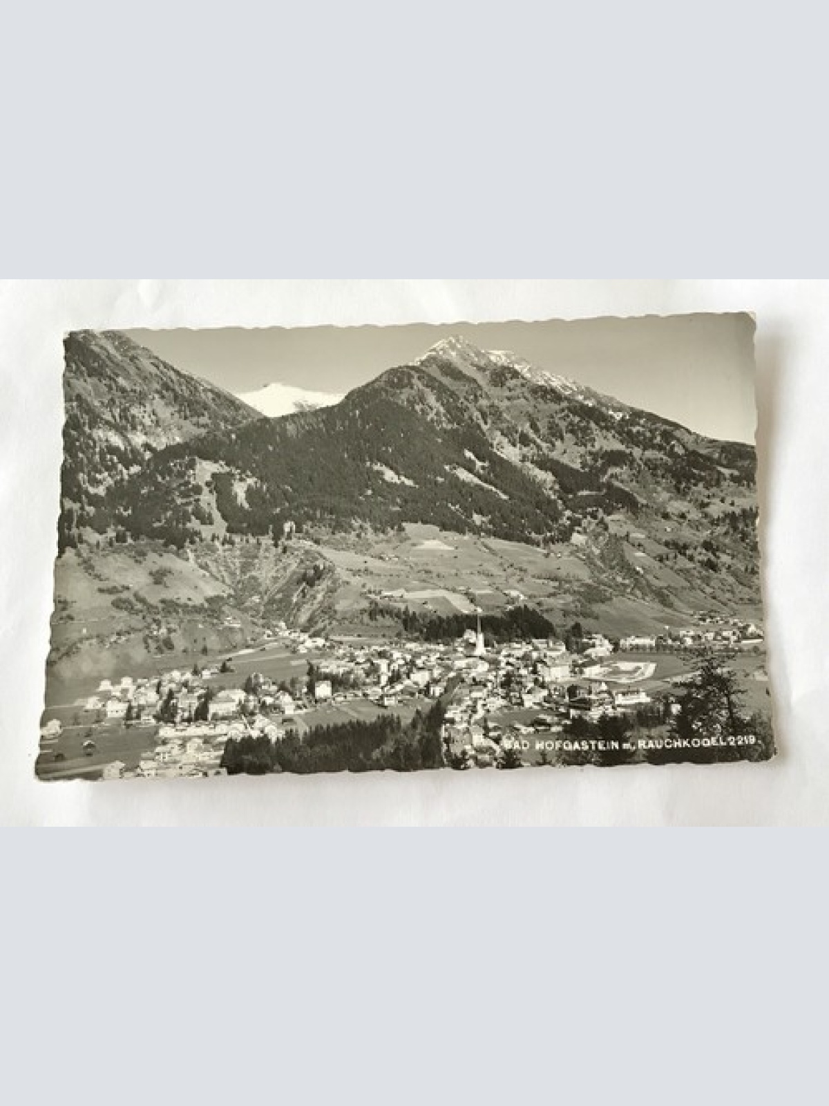 AK, Bad Hofgastein, Rauchkogel, Salzburg, Gebirge (110245 BW)